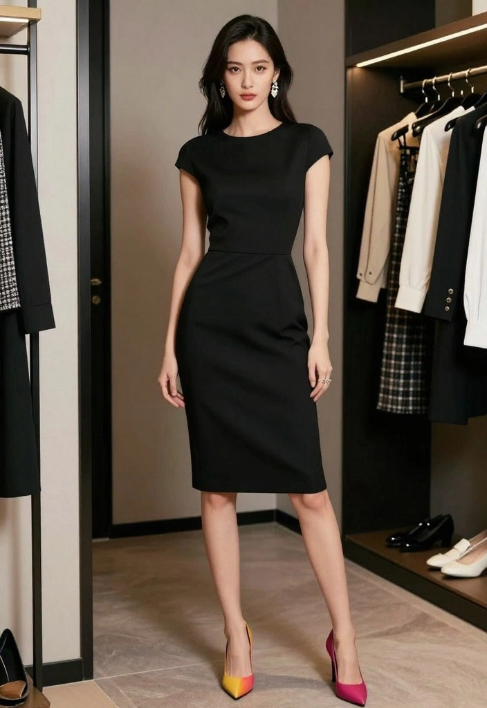 14 Celebrity-Inspired Formal Outfit Ideas for Women That Are Pure Glamour! - 14. The Timeless Little Black Dress 1