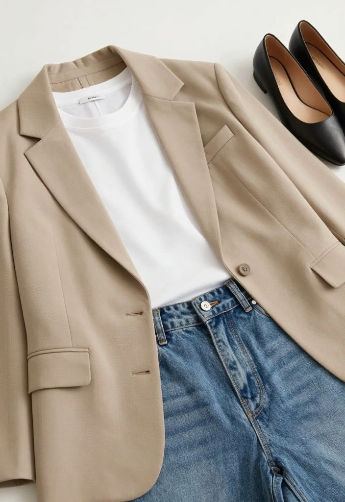 14 Comfy Travel Attires That Don't Compromise on Fashion (You’ll Love #3!) - 12. Casual Blazer with Comfort 1