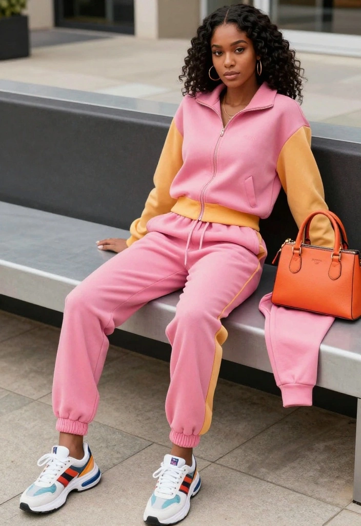14 Comfy Travel Attires That Don't Compromise on Fashion (You’ll Love #3!) - 14. Stylish Tracksuit Set 1