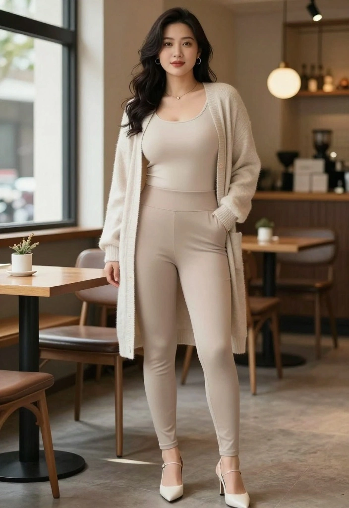 14 Curvy Outfit Ideas That Are Sure to Turn Heads (Warning: #5 Is a Showstopper!) - 14. Seasonal Layers for Style 1