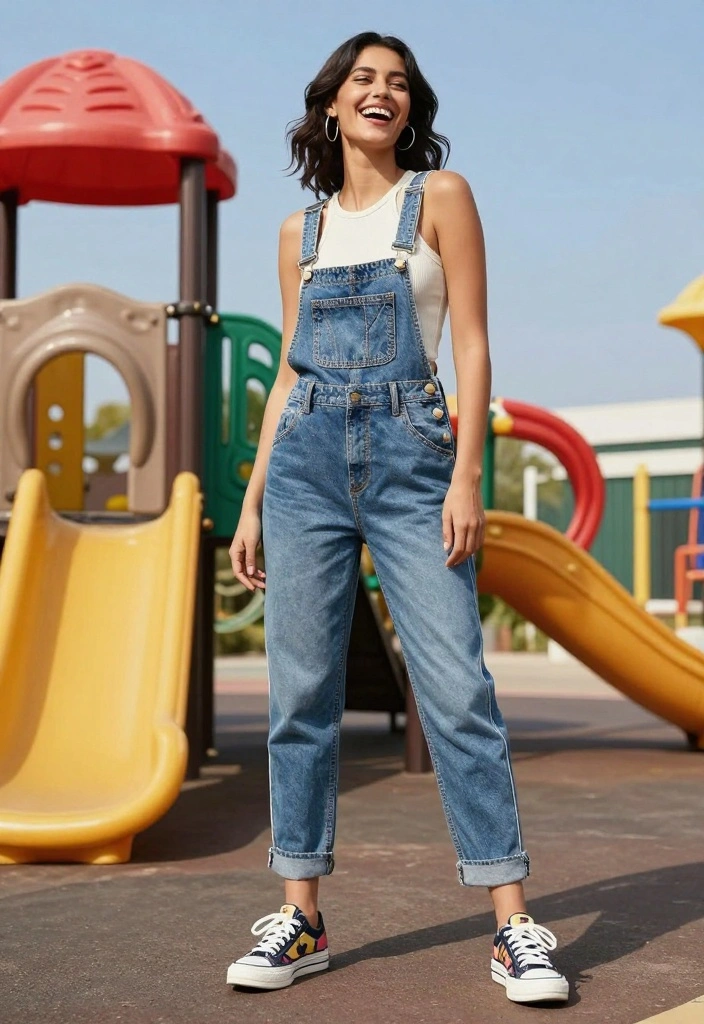 14 Easy and Chic Summer Outfit Ideas for Women That Are Total Game Changers! - 12. Stylish Overalls 1