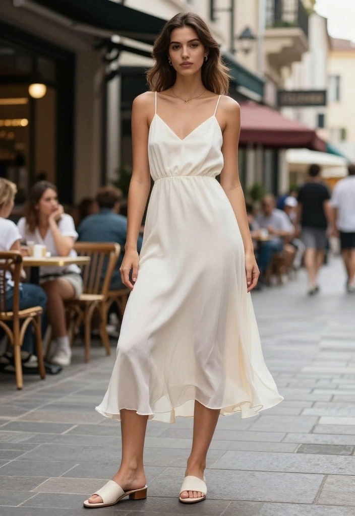 14 Easy and Chic Summer Outfit Ideas for Women That Are Total Game Changers! - 14. Elegant Slip-On Mules 1