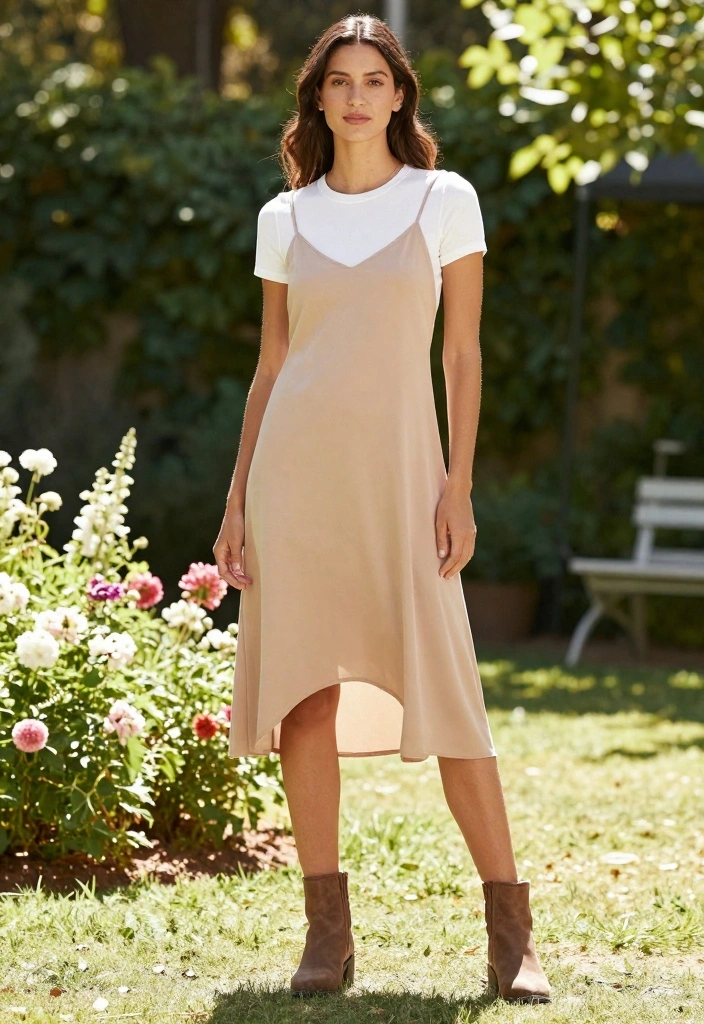 14 Easy and Chic Summer Outfit Ideas for Women That Are Total Game Changers! - 8. Casual Slip Dress 1