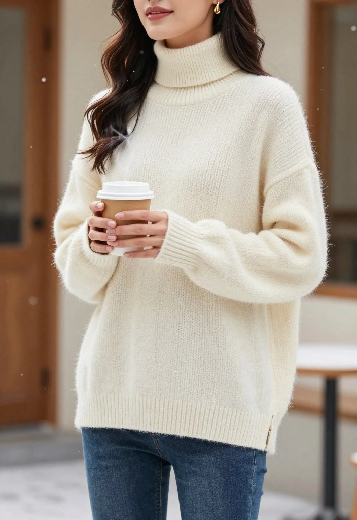 14 Must-Have Winter Layering Styles That Will Make You the Queen of Comfy Chic! - 1. The Oversized Knit Sweater 1