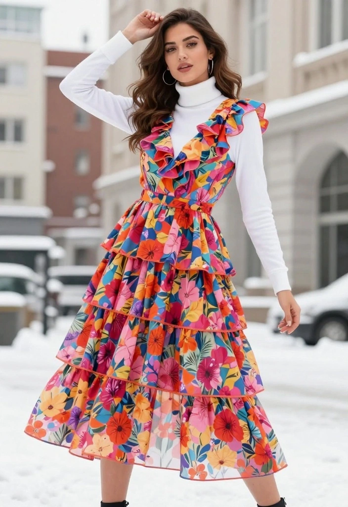 14 Must-Have Winter Layering Styles That Will Make You the Queen of Comfy Chic! - 2. Layered Dresses 1