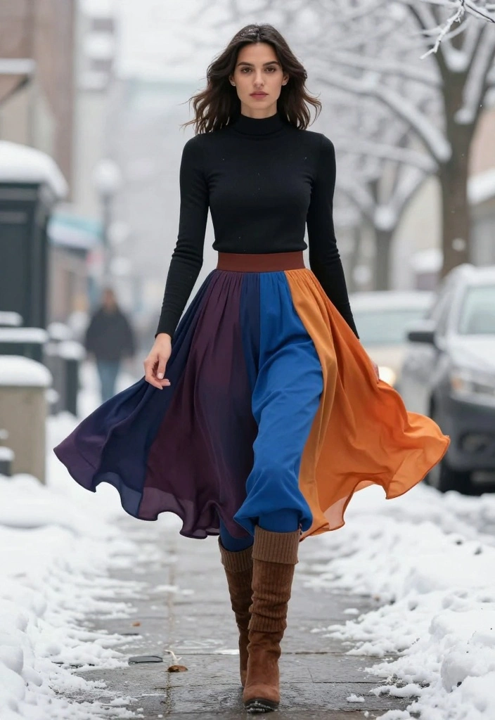 14 Must-Have Winter Layering Styles That Will Make You the Queen of Comfy Chic! - 7. Layered Bottoms 1