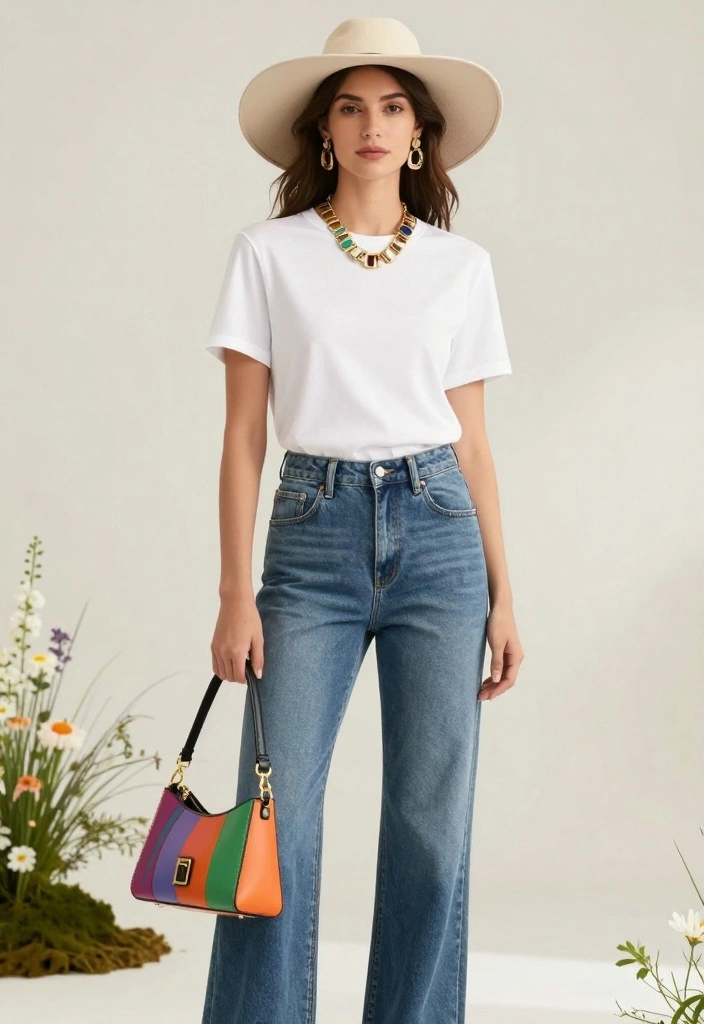 14 Spring Fashion Styles That Will Make Your Casual Outfits Shine Bright! - 7. Statement Accessories 1