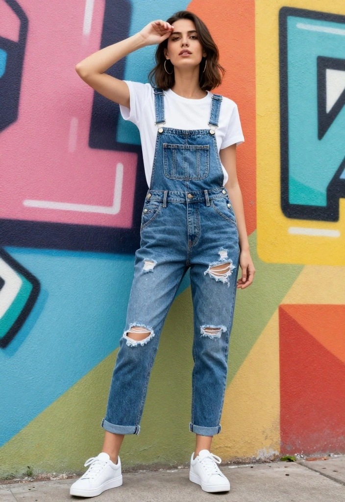 14 Stylish Outfit Ideas for Daily Wear That Will Make You Look Effortlessly Chic! - 8. Chic Overalls 1
