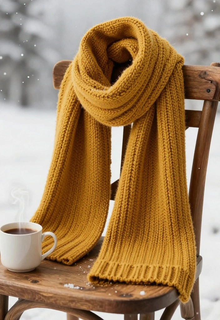 14 Winter Outfit Accessories Every Woman Needs (You Won't Believe What #6 Does!) - 1. Chunky Knit Scarves 1