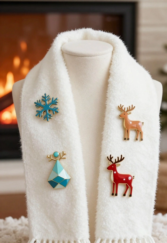14 Winter Outfit Accessories Every Woman Needs (You Won't Believe What #6 Does!) - 7. Fun Brooches 1