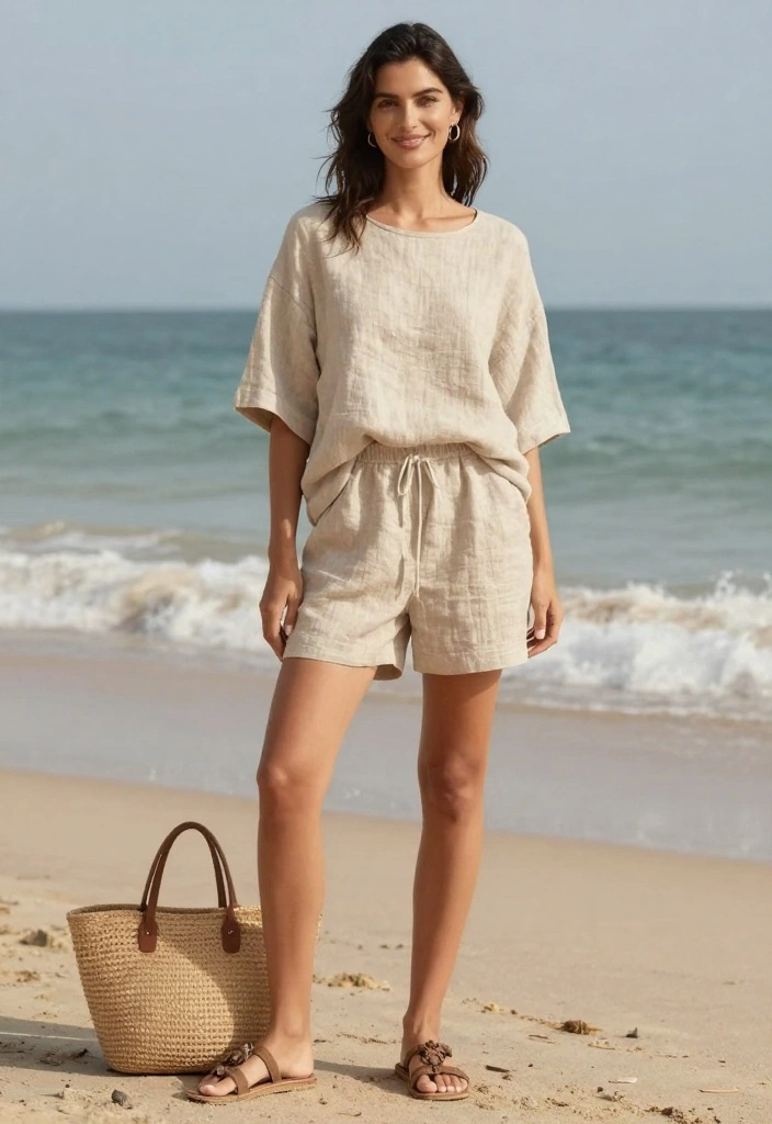 15 Cute and Casual Summer Outfits That Are Total Game-Changers (Don't Miss #6!) - 4. Breezy Linen Set 1