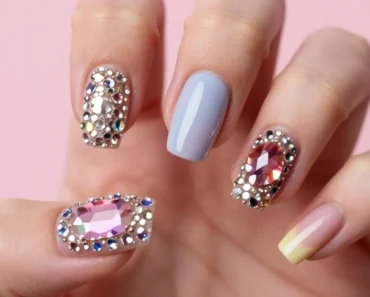 15 Gorgeous Gem Nails Simple Ideas to Elevate Your Nail Game!