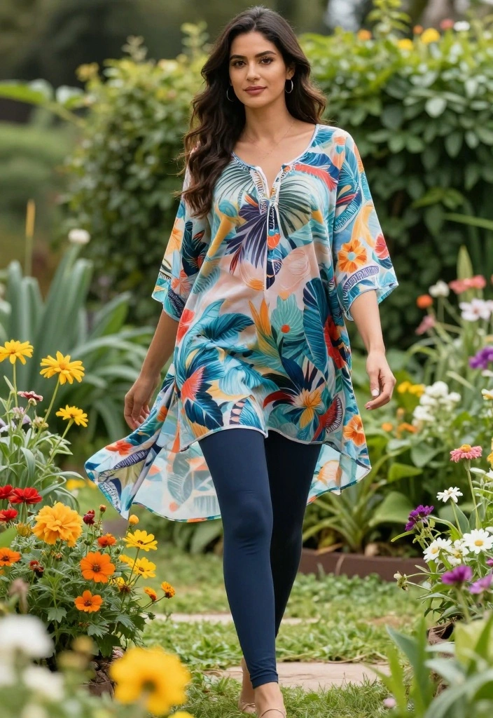 15 Must-Have Modest Summer Outfit Ideas for Women (You Won't Believe #7!) - 3. Lightweight Tunics 1