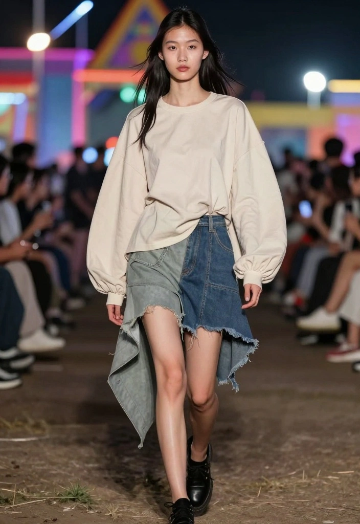 15 Rave Outfit Trends You Need to Know About Before Your Next Festival! - 11. Unconventional Cuts 1