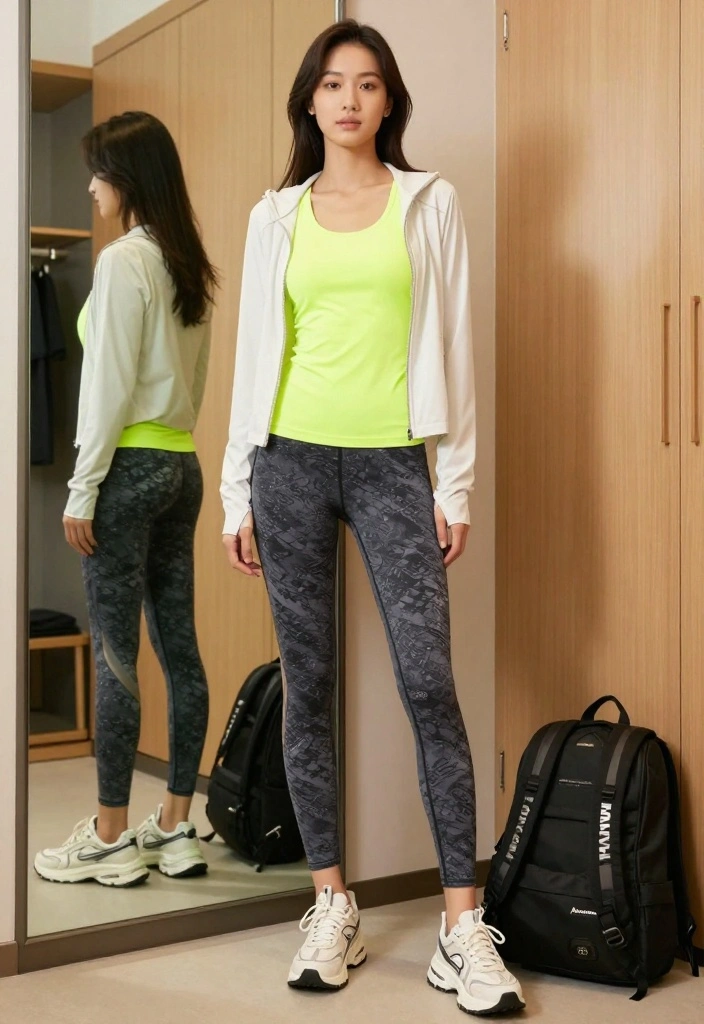 16 Athleisure Outfit Ideas for Women That Are Perfect for the Gym and Beyond! - 2. Sporty Layering 1