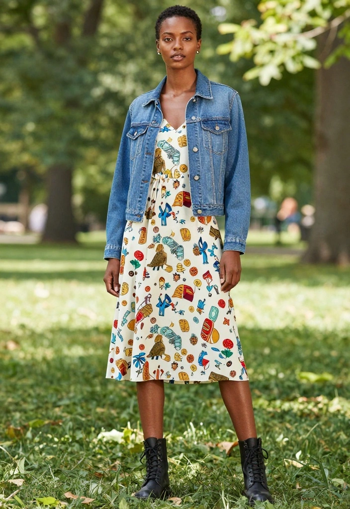 16 Casual Edgy Outfit Ideas That Will Elevate Your Everyday Style! - 12. Playful Prints with Casual Vibes 1