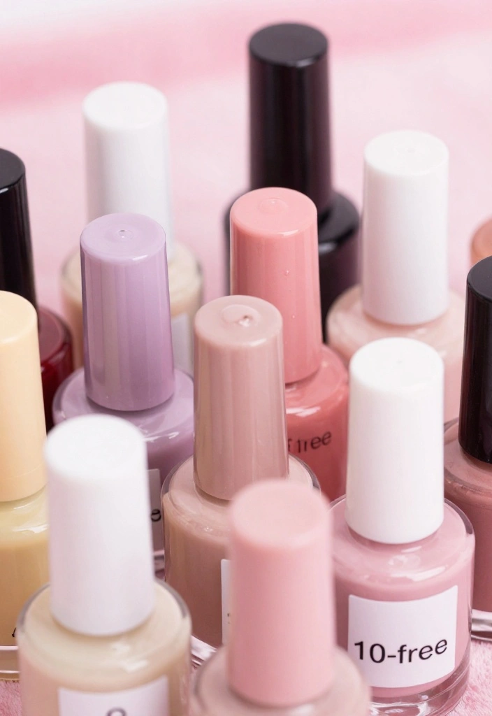 16 Essential Tips to Keep Your Pink Stiletto Nails Healthy and Fabulous! - 2. Use Gentle Nail Polishes 1