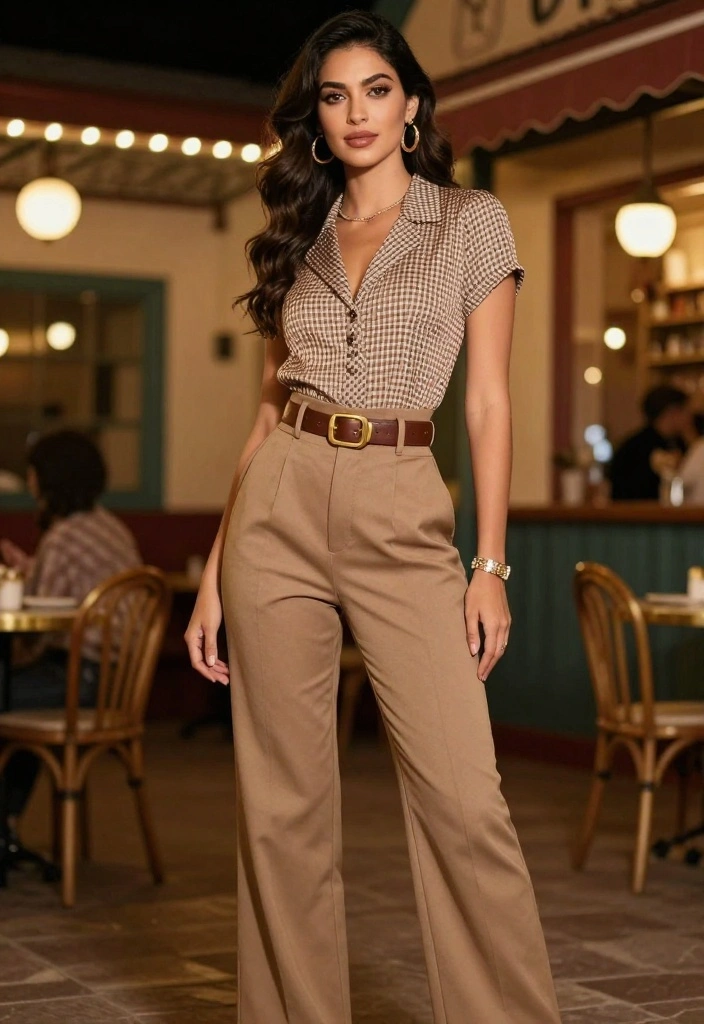16 Trendy Night Out Outfit Ideas for Women That Will Make You the Star of the Night! - 16. Vintage-Inspired Ensemble 1