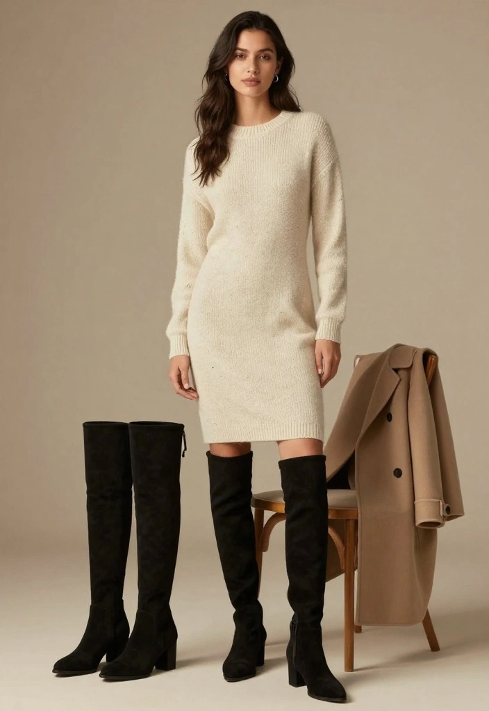 16 Trendy Winter Date Night Looks You Can’t Afford to Miss (Number #1 Is a Game Changer!) - 8. Sophisticated Sweater Weather 1