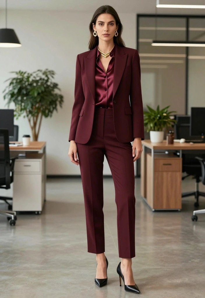 16 Unique Workwear Inspirations for Women That Will Turn Heads in the Boardroom! - 1. The Power Suit Reinvented 1