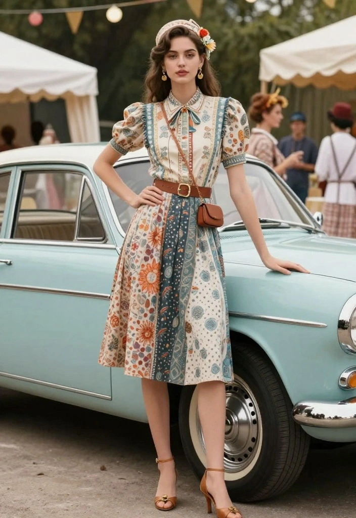 17 Trendy Night Out Outfits for Women That Will Keep You Ahead in Fashion! - 13. Vintage-Inspired Outfit 1