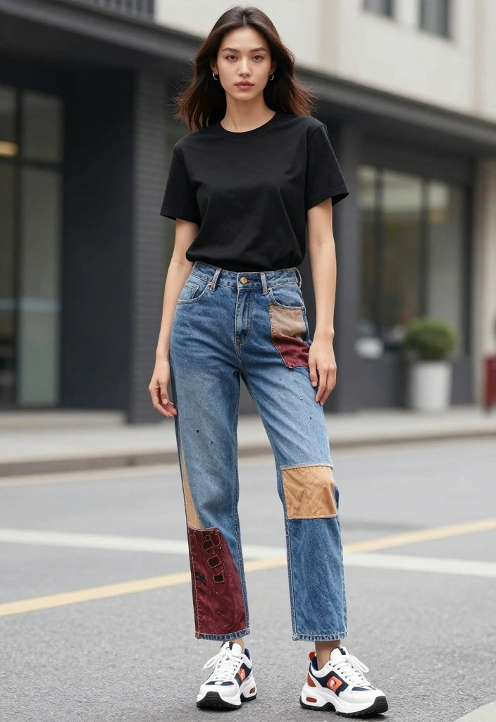 18 Casual Streetwear Outfit Ideas for Women That Are Instagram-Ready (#5 Is a Must-See!) - 17. Stylish Maxi Dress with Denim Jacket 1