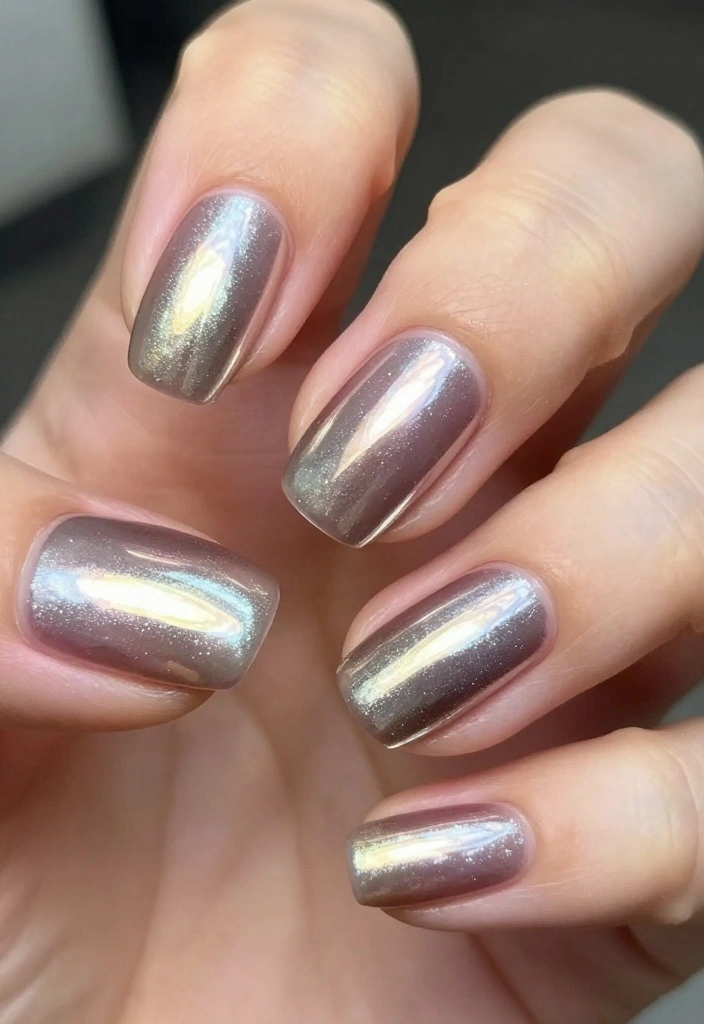 18 Colorful Funky Nail Designs You Have to Try This Season (Warning: #10 Is Addictive!) - 11. Metallic Magic 1