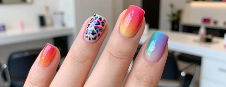 18 Colorful Funky Nail Designs You Have to Try This Season (Warning: #10 Is Addictive!)