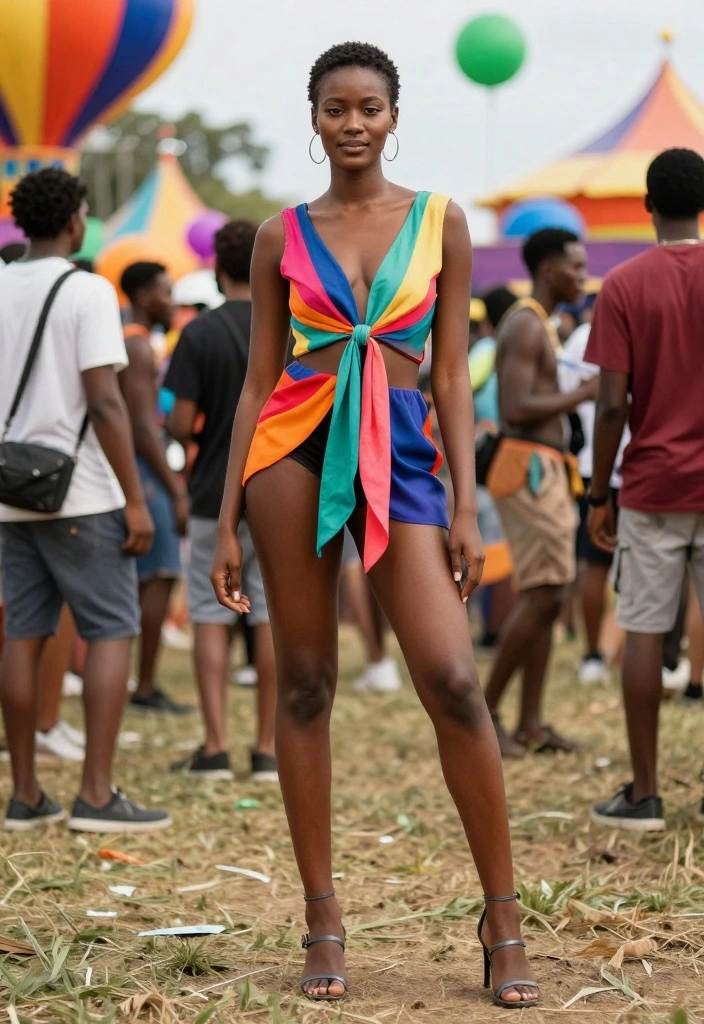 18 DIY Festival Outfits for Women That Are So Easy, You'll Want to Make Them All! - 16. Creative Tie-Front Tops 1