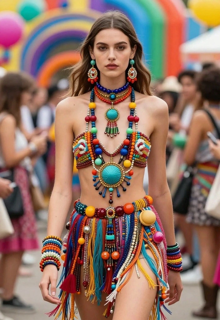 18 DIY Festival Outfits for Women That Are So Easy, You'll Want to Make Them All! - 9. Whimsical Beaded Jewelry 1
