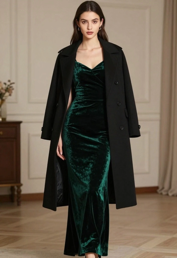 18 Must-Have Cold Weather Outfits for Women That’ll Make You the Style Queen of Winter! - 10. Glamorous Evening Looks 1