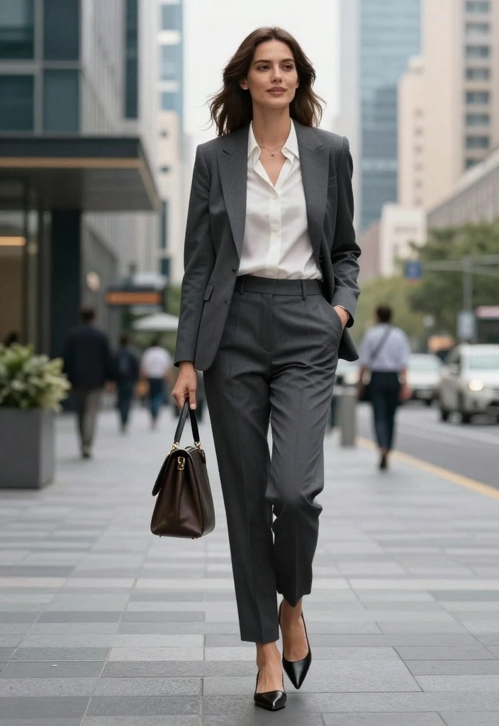 18 Must-Have Downtown Outfit Ideas for Women (Trendsetters Will Love #5!) - 9. Smart Casual Ensemble 1