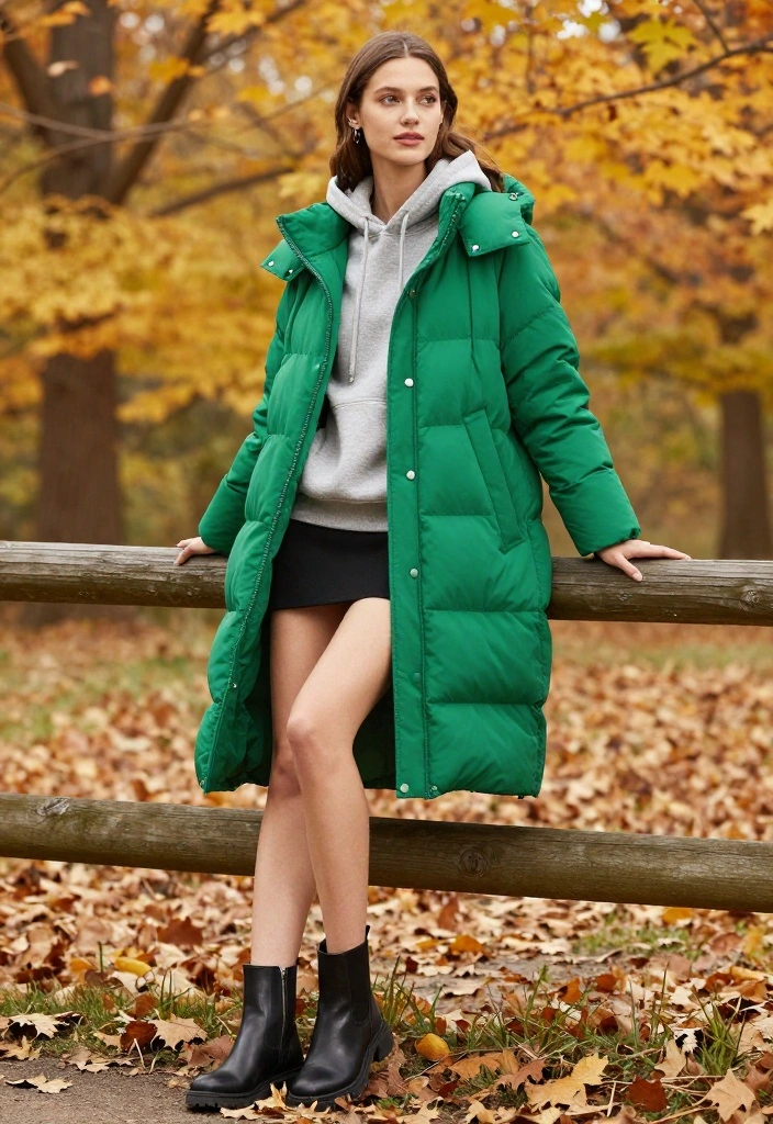 18 Must-Have Warm Fall Outfits That Are Both Comfy and Chic! - 3. Chic Puffer Jacket 1