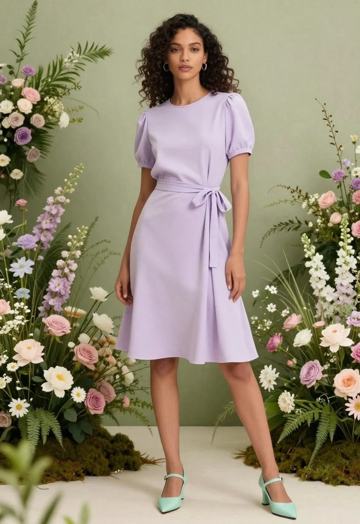 18 Street Style Outfit Ideas for Women That Master Color Coordination! - 3. Pastel Perfection 1