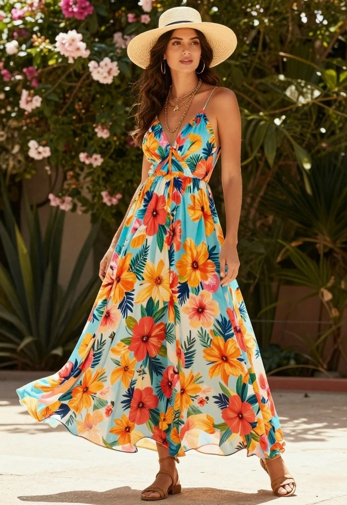 19 Outfit Inspo Ideas for a Casual Chic Summer You'll Fall in Love With! - 1. Breezy Maxi Dresses 1