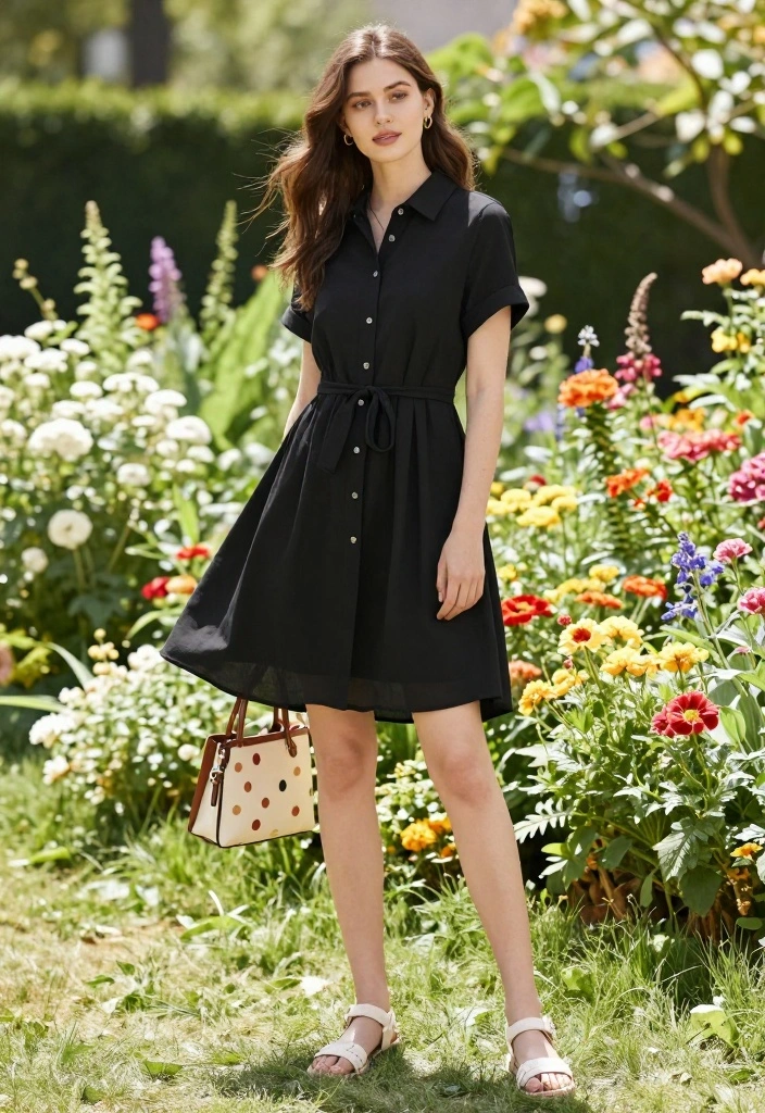 19 Outfit Inspo Ideas for a Casual Chic Summer You'll Fall in Love With! - 12. Casual Shirt Dresses 1