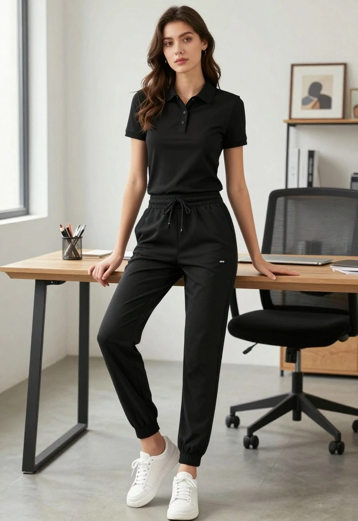 20 Chic Business Casual Outfit Ideas for Women (You Won't Believe #7!) - 17. Sporty Chic Look 1
