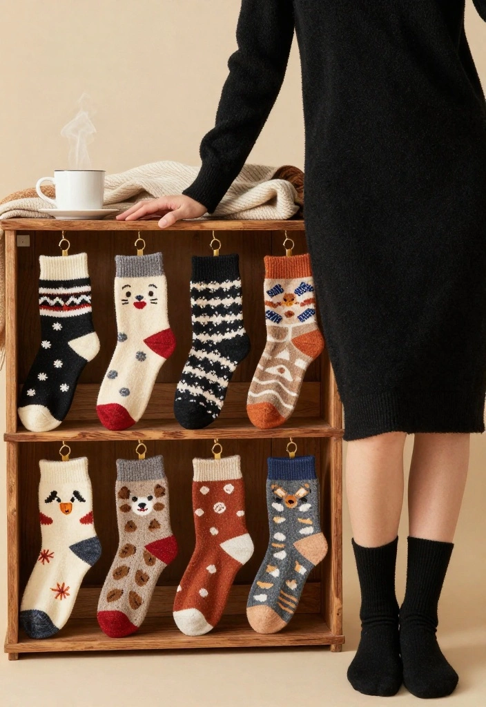 20 Must-Have Pieces for Your Cozy Winter Wardrobe (You’ll Love #14!) - 19. Warm Socks 1