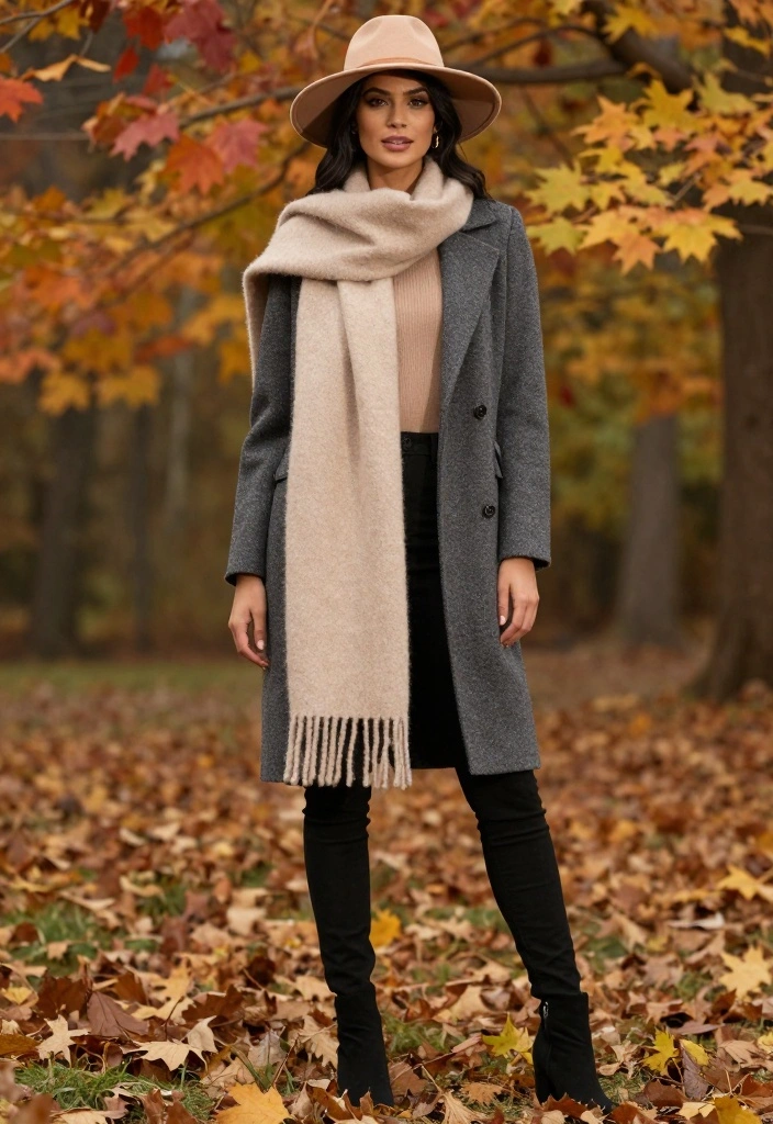 20 Must-Try Modest Outfit Ideas for Women This Season! - 20. Seasonal Accessories 1