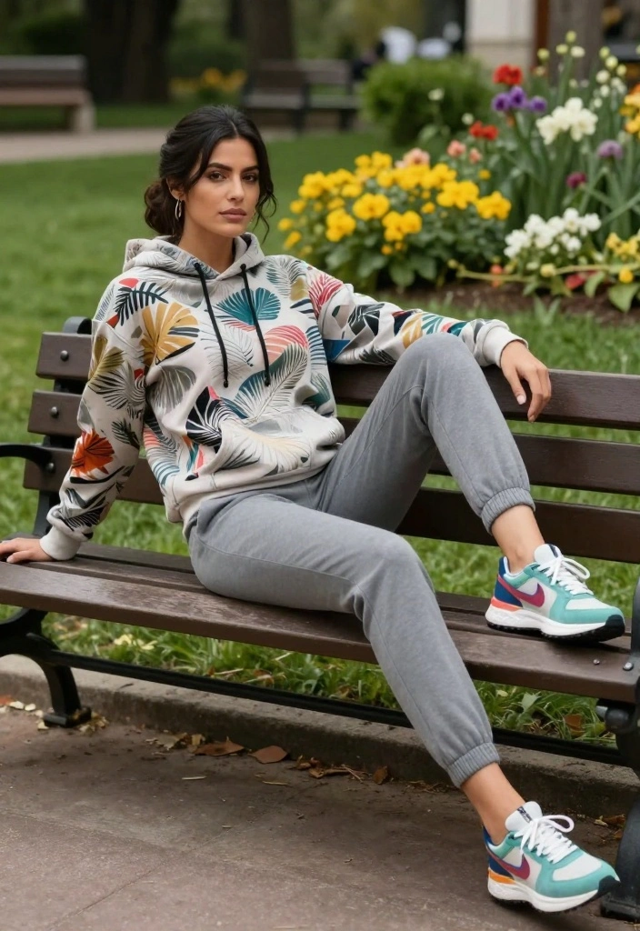 20 Weekend Comfy Casual Outfits for Women Everyone Will Adore (Wait Until You See #4!) - 3. Cozy Hoodie & Joggers 1