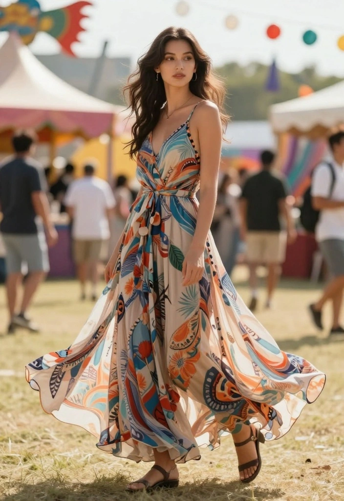 21 Chic Fashion Tips for Women Attending Festivals (Prepare to Shine!) - 13. Choose Flowy Fabrics 1