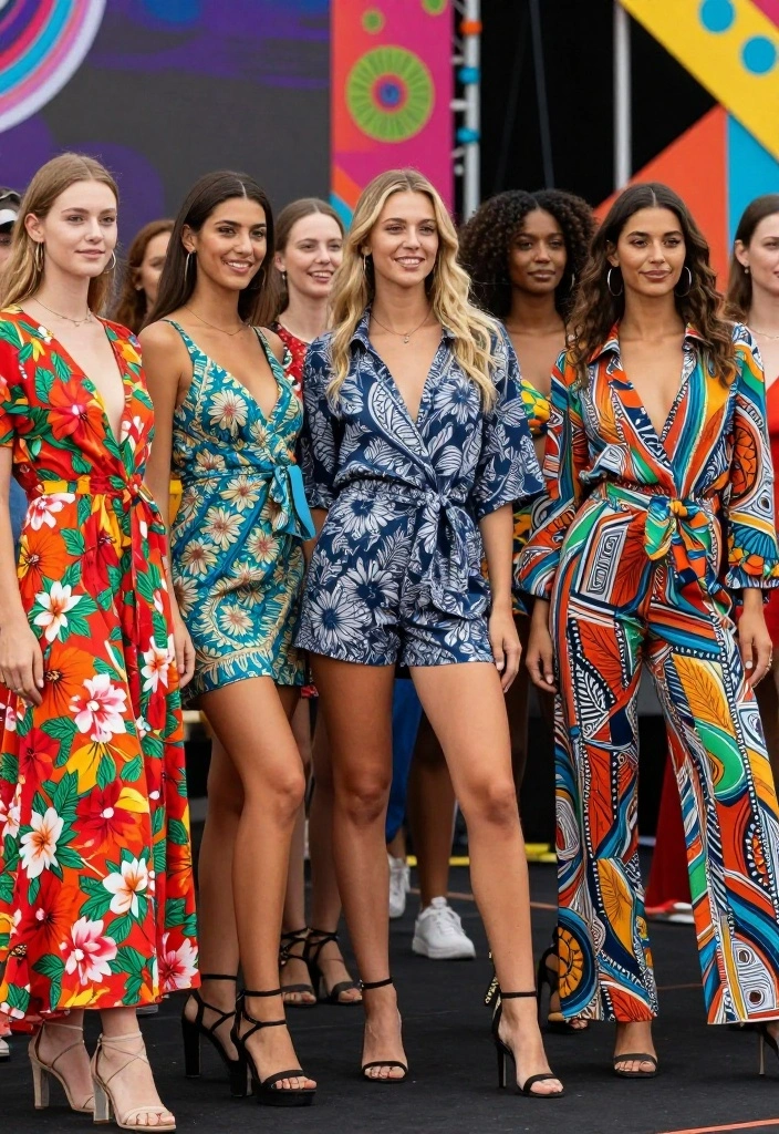 21 Chic Fashion Tips for Women Attending Festivals (Prepare to Shine!) - 3. Embrace Bold Prints and Patterns 1