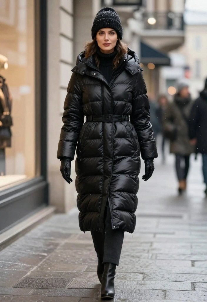 21 Comfy and Warm Women's Winter Styles That Will Make You Want to Get Cozy! - 2. Stylish Puffer Coats 1