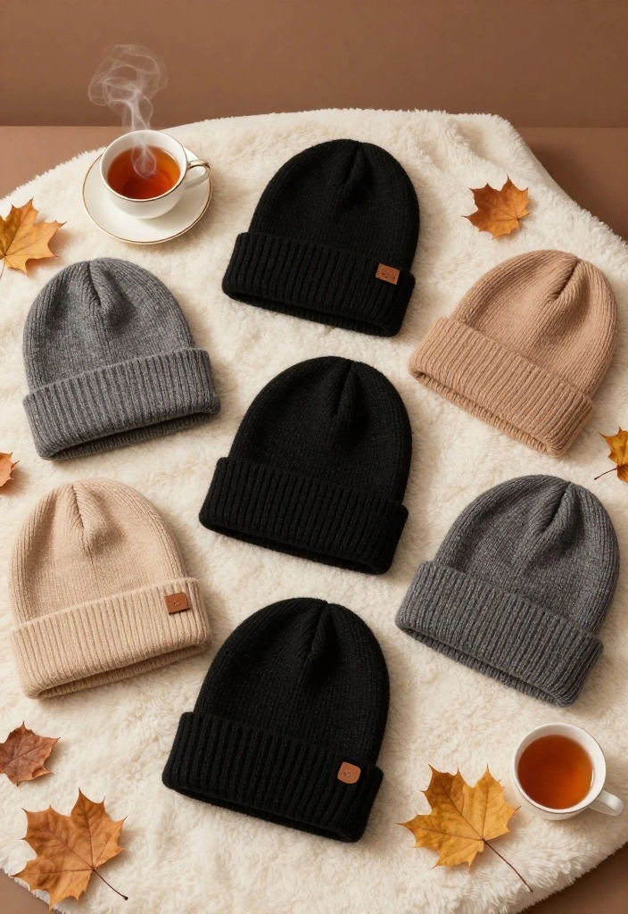 21 Cute Fall Outfit Ideas That’ll Keep You Cozy and Stylish (Wait Until You See #10!) - 17. Stylish Beanies 1