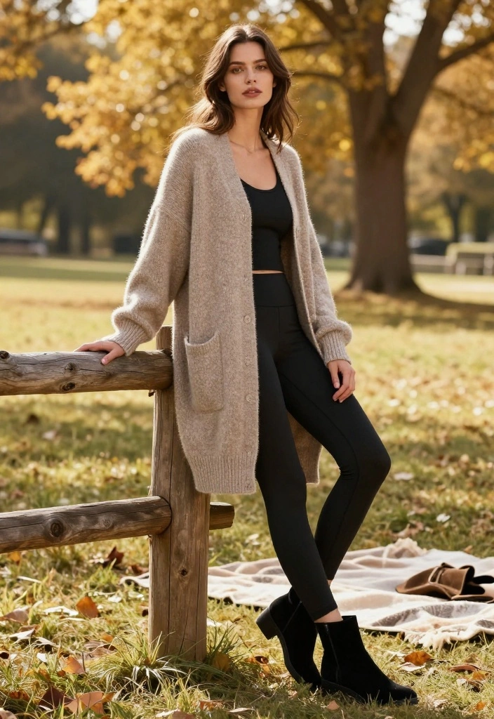 21 Cute Fall Outfit Ideas That’ll Keep You Cozy and Stylish (Wait Until You See #10!) - 4. Oversized Cardigans 1