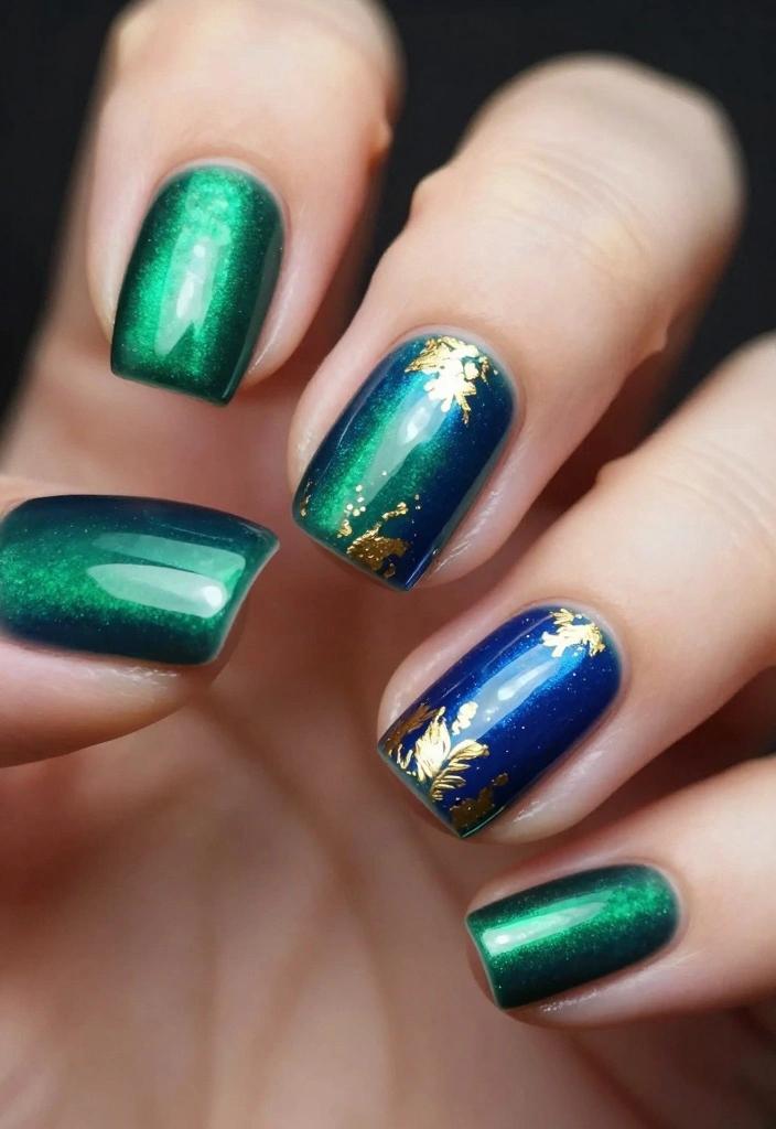 21 Nail Art Techniques That Will Make You a Pro in No Time (Tip #3 Is a Game Changer!) - 12. Jewel Tones 1