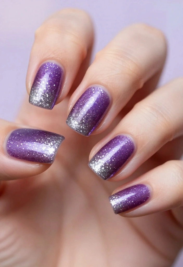 21 Nail Art Techniques That Will Make You a Pro in No Time (Tip #3 Is a Game Changer!) - 17. Gradient Glitter 1