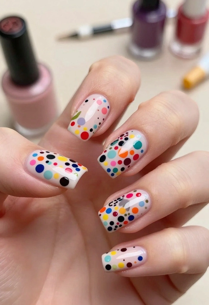 21 Nail Art Techniques That Will Make You a Pro in No Time (Tip #3 Is a Game Changer!) - 19. Dot Art 1