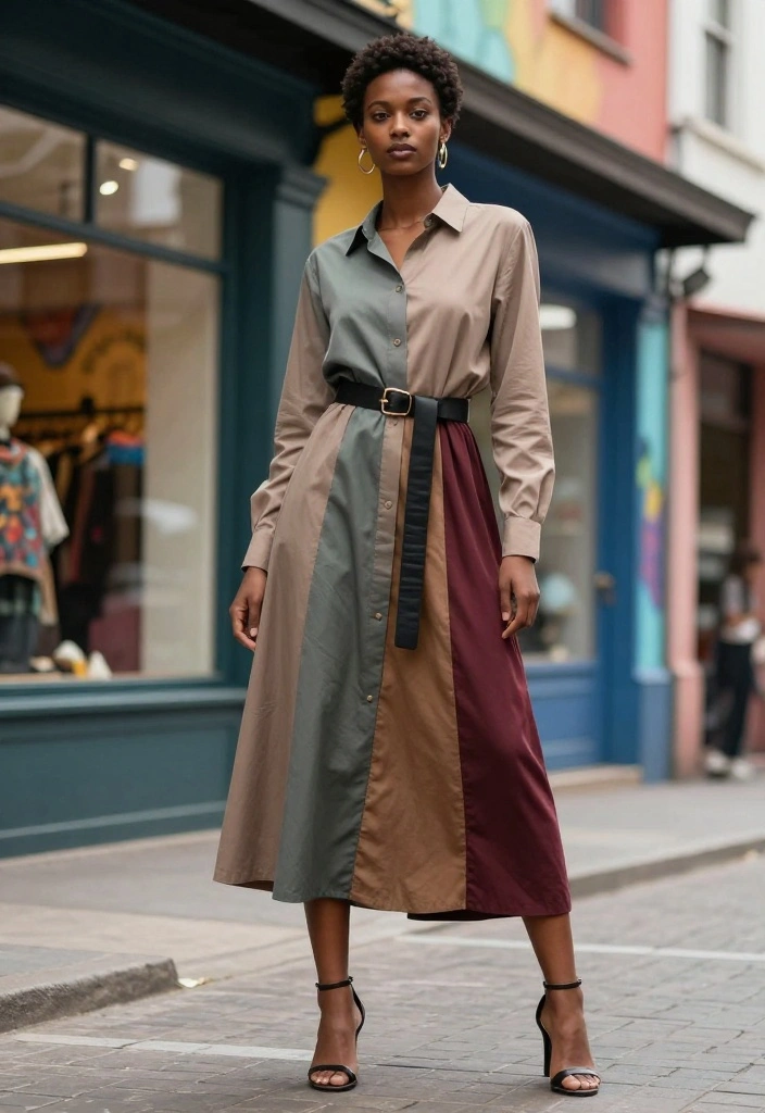 22 Affordable Vintage Outfit Ideas for Women (Style on a Budget! #10 is a Gem!) - 15. Layered Dresses with a Belt 1