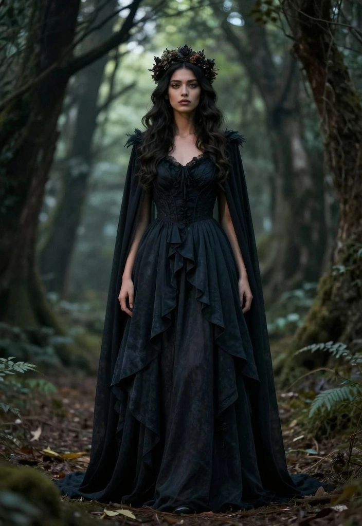 25 Enchantingly Dark Goth Looks That Will Inspire Your Wardrobe! - 13. Dark Fairy Tale 1